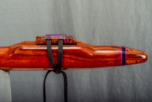 Grenadillo  Native American Flute, Minor, Low C-4, #L35A (11)
